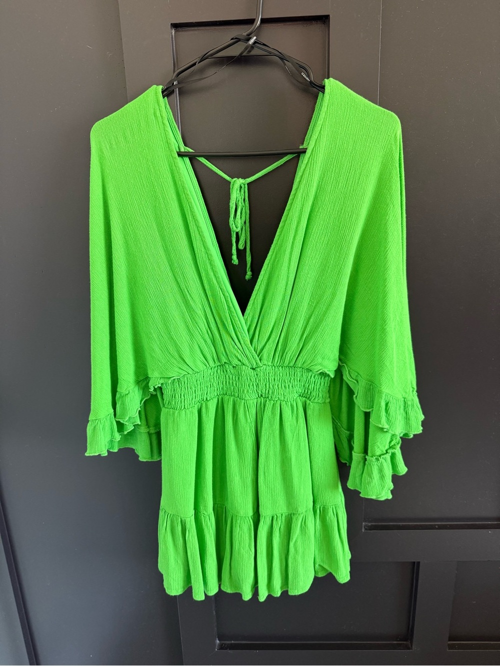 Forever 21 green romper